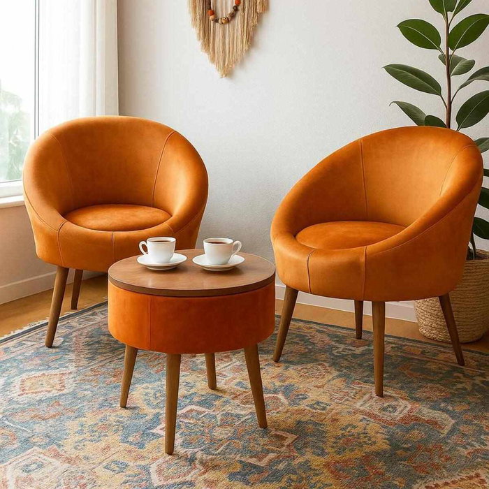 Atelier Del Sofa Lida Babyface - Naranja